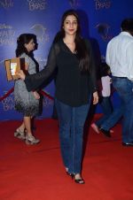 Tabu at Beauty and the Beast red carpet in Mumbai on 21st Oct 2015